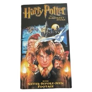 Harry Potter and the Sorcerers Stone VHS Tape Rare Warner Bros
